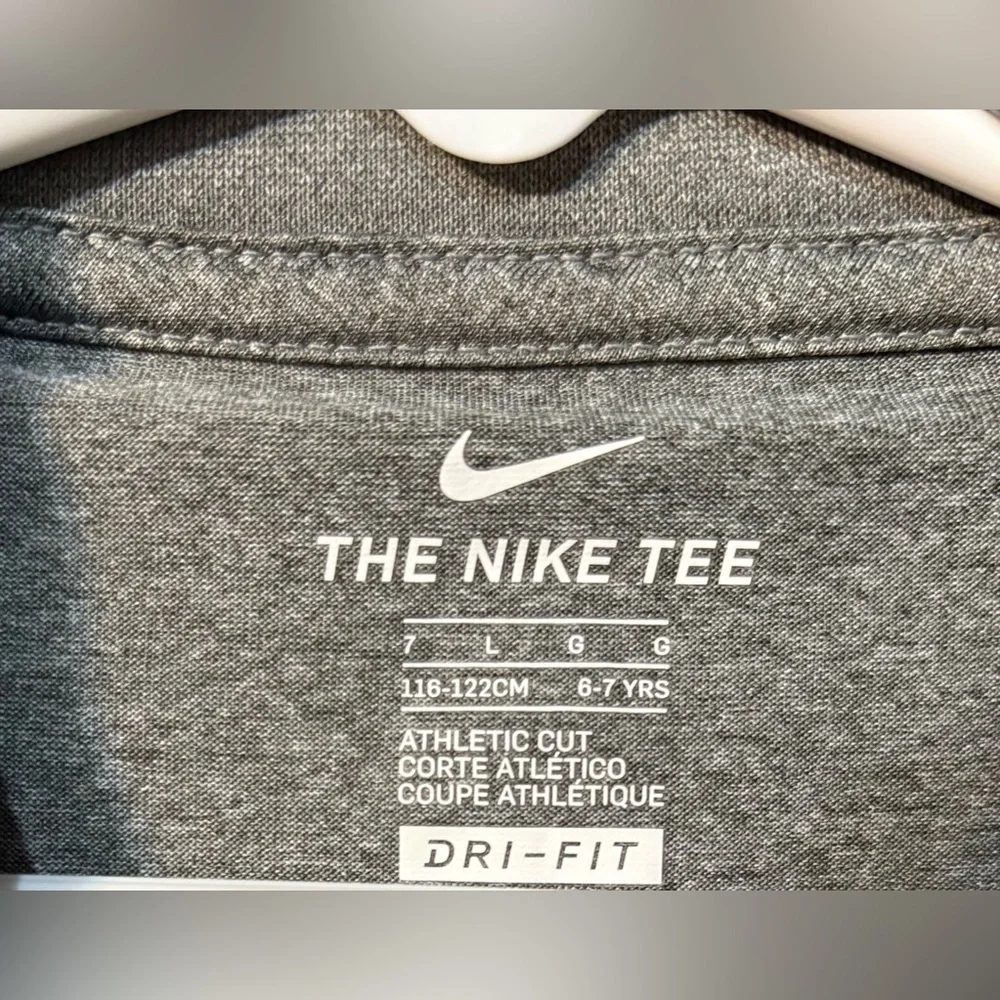 Nike Kids Gray Long Sleeve Shirt - Picture 4 of 5